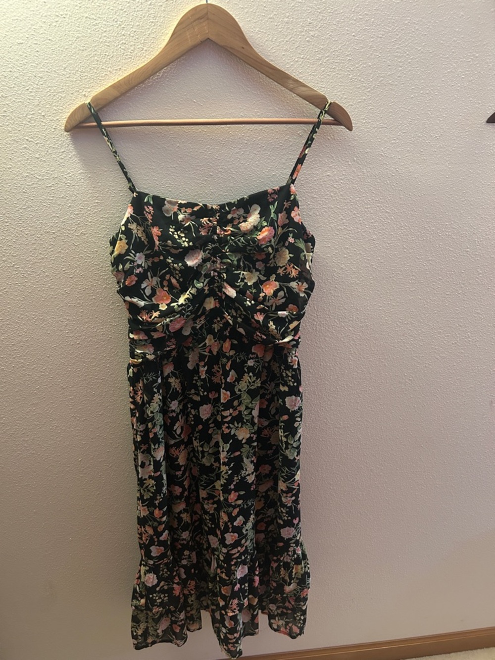 Flirty fun floral dress